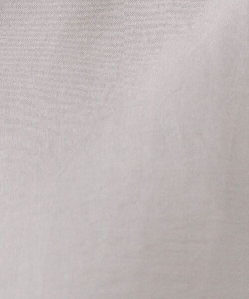 OPAQUE.CLIP / オペーク ドット クリップ シャツ・ブラウス | リネンライクキーネックタックスリーブブラウス【洗濯機洗い可/吸水速乾/接触冷感】 | 詳細17