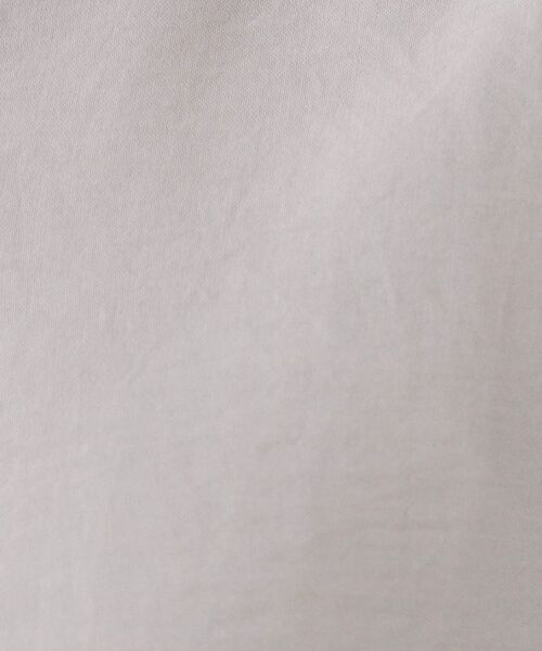 OPAQUE.CLIP / オペーク ドット クリップ シャツ・ブラウス | バックフリルバンドカラーブラウス【洗濯機洗い可/吸水速乾/接触冷感】 | 詳細26