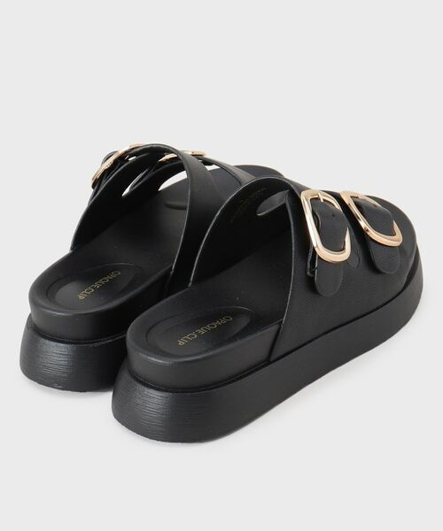 OPAQUE.CLIP / オペーク ドット クリップ サンダル | 【軽量】ゴールドバックルフットベッドサンダル | 詳細4
