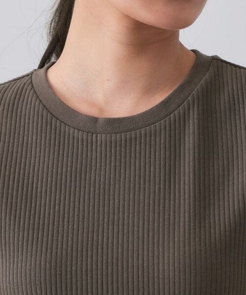 OPAQUE.CLIP / オペーク ドット クリップ カットソー | ノースリーブリブカットソー【洗濯機洗い可】 | 詳細20