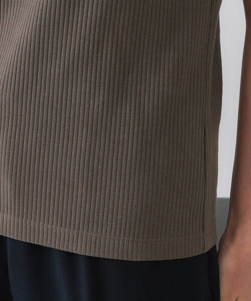OPAQUE.CLIP / オペーク ドット クリップ カットソー | ノースリーブリブカットソー【洗濯機洗い可】 | 詳細22