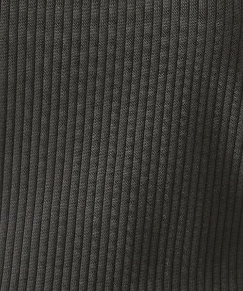 OPAQUE.CLIP / オペーク ドット クリップ カットソー | ノースリーブリブカットソー【洗濯機洗い可】 | 詳細8