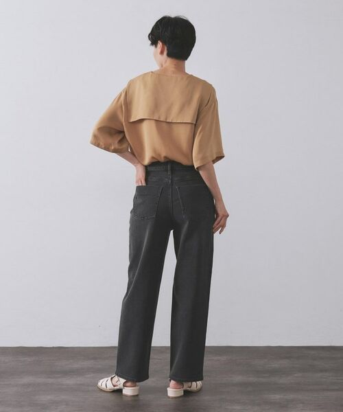 OPAQUE.CLIP / オペーク ドット クリップ デニムパンツ | ストレッチストレートデニム【洗濯機洗い可】 | 詳細15