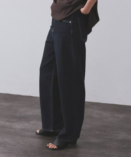 OPAQUE.CLIP / オペーク ドット クリップ デニムパンツ | ストレッチストレートデニム【洗濯機洗い可】 | 詳細20