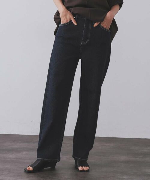 OPAQUE.CLIP / オペーク ドット クリップ デニムパンツ | ストレッチストレートデニム【洗濯機洗い可】 | 詳細21