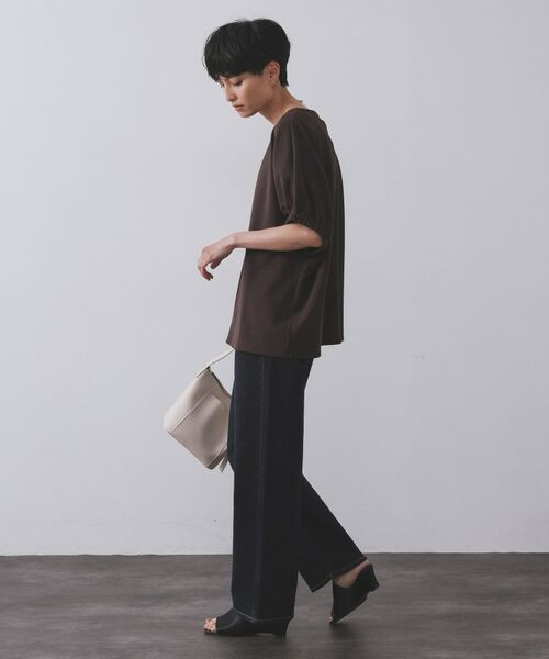 OPAQUE.CLIP / オペーク ドット クリップ デニムパンツ | ストレッチストレートデニム【洗濯機洗い可】 | 詳細22