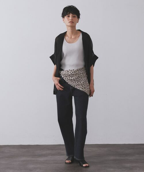 OPAQUE.CLIP / オペーク ドット クリップ デニムパンツ | ストレッチストレートデニム【洗濯機洗い可】 | 詳細23