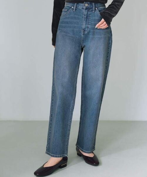 OPAQUE.CLIP / オペーク ドット クリップ デニムパンツ | ストレッチストレートデニム【洗濯機洗い可】 | 詳細25