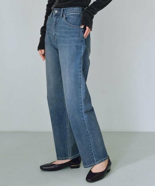 OPAQUE.CLIP / オペーク ドット クリップ デニムパンツ | ストレッチストレートデニム【洗濯機洗い可】 | 詳細26