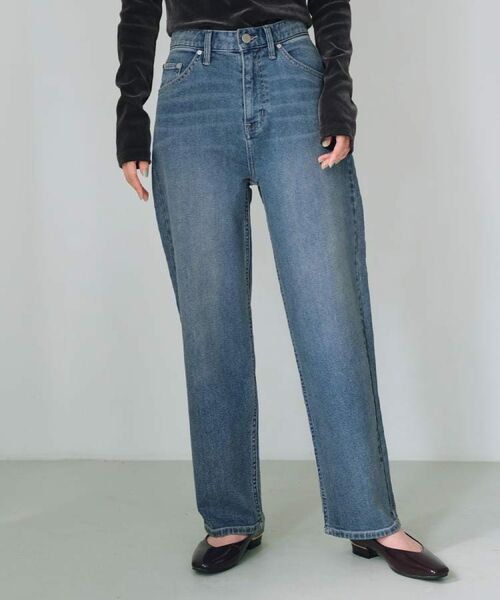 OPAQUE.CLIP / オペーク ドット クリップ デニムパンツ | ストレッチストレートデニム【洗濯機洗い可】 | 詳細27