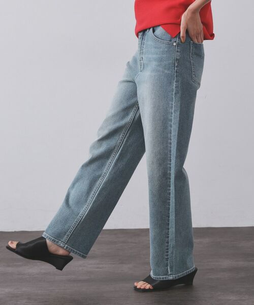 OPAQUE.CLIP / オペーク ドット クリップ デニムパンツ | ストレッチストレートデニム【洗濯機洗い可】 | 詳細30