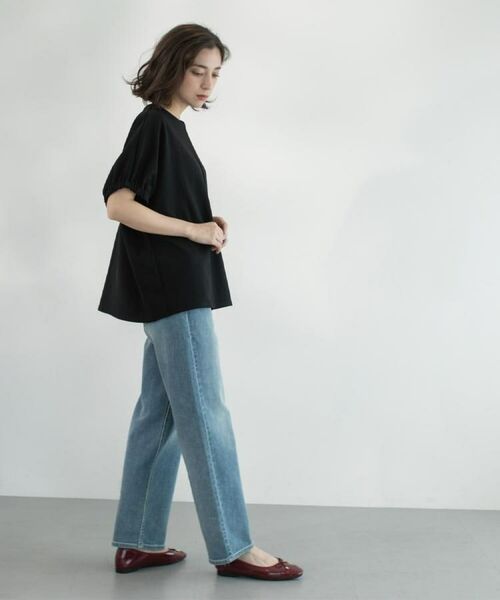 OPAQUE.CLIP / オペーク ドット クリップ デニムパンツ | ストレッチストレートデニム【洗濯機洗い可】 | 詳細6