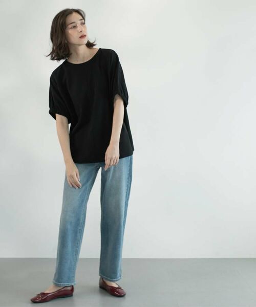 OPAQUE.CLIP / オペーク ドット クリップ デニムパンツ | ストレッチストレートデニム【洗濯機洗い可】 | 詳細7