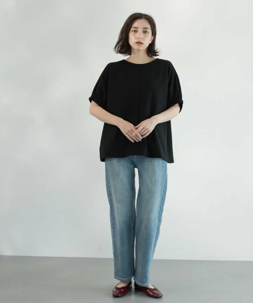 OPAQUE.CLIP / オペーク ドット クリップ デニムパンツ | ストレッチストレートデニム【洗濯機洗い可】 | 詳細8