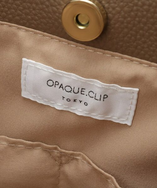 OPAQUE.CLIP / オペーク ドット クリップ トートバッグ | 【軽量/多ポケット】ワイドマチ付きシュリンクトートバッグ | 詳細22