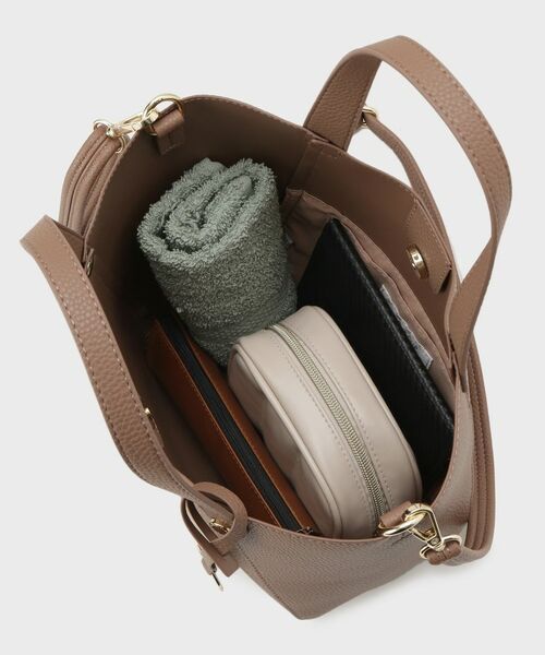 OPAQUE.CLIP / オペーク ドット クリップ トートバッグ | 【軽量/2WAY】コインカシメシュリンクミドルトートバッグ | 詳細16