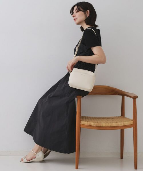 OPAQUE.CLIP / オペーク ドット クリップ ショルダーバッグ | 【長さ調節可能】ラウンドスクエアマチ付きミニショルダーバッグ | 詳細2