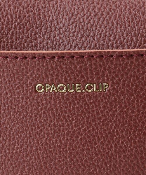 OPAQUE.CLIP / オペーク ドット クリップ ショルダーバッグ | 【長さ調節可能】ラウンドスクエアマチ付きミニショルダーバッグ | 詳細21