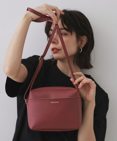 OPAQUE.CLIP / オペーク ドット クリップ ショルダーバッグ | 【長さ調節可能】ラウンドスクエアマチ付きミニショルダーバッグ | 詳細5