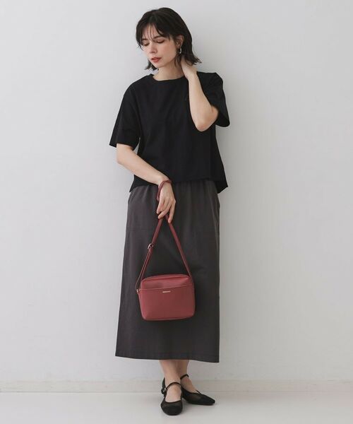 OPAQUE.CLIP / オペーク ドット クリップ ショルダーバッグ | 【長さ調節可能】ラウンドスクエアマチ付きミニショルダーバッグ | 詳細6