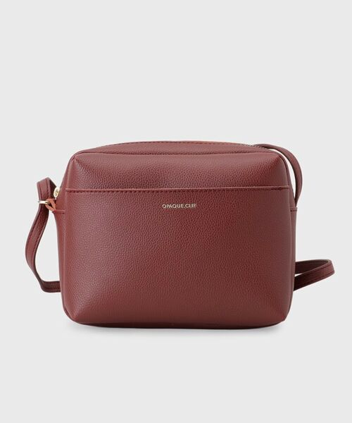 OPAQUE.CLIP / オペーク ドット クリップ ショルダーバッグ | 【長さ調節可能】ラウンドスクエアマチ付きミニショルダーバッグ | 詳細9