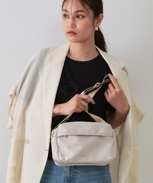 OPAQUE.CLIP / オペーク ドット クリップ ショルダーバッグ | 【軽量/撥水加工/多ポケット】ツイルピジョンミニショルダーバッグ | 詳細3