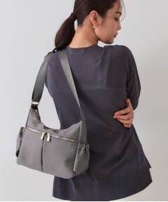 OPAQUE.CLIP / オペーク ドット クリップ ショルダーバッグ | 【軽量/撥水加工/多ポケット】ツイルミドルサイズムーンショルダーバッグ