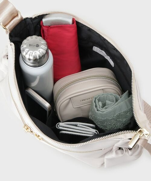 OPAQUE.CLIP / オペーク ドット クリップ ショルダーバッグ | 【軽量/撥水加工/多ポケット】ツイルミドルサイズムーンショルダーバッグ | 詳細17