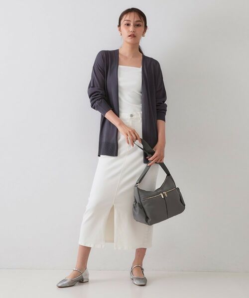 OPAQUE.CLIP / オペーク ドット クリップ ショルダーバッグ | 【軽量/撥水加工/多ポケット】ツイルミドルサイズムーンショルダーバッグ | 詳細2