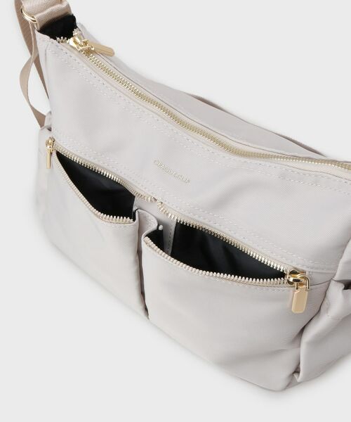 OPAQUE.CLIP / オペーク ドット クリップ ショルダーバッグ | 【軽量/撥水加工/多ポケット】ツイルミドルサイズムーンショルダーバッグ | 詳細20
