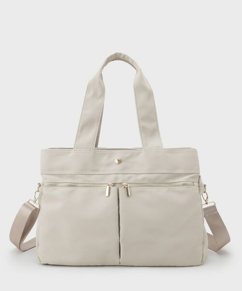 OPAQUE.CLIP / オペーク ドット クリップ トートバッグ | 【撥水加工/2WAY/多ポケット】ツイルビッグサイズトートバッグ | 詳細10