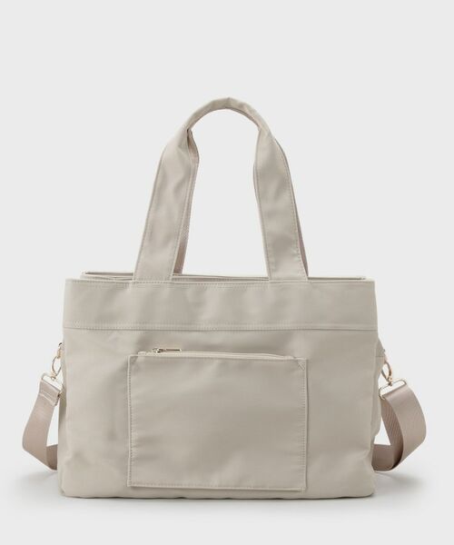 OPAQUE.CLIP / オペーク ドット クリップ トートバッグ | 【撥水加工/2WAY/多ポケット】ツイルビッグサイズトートバッグ | 詳細12