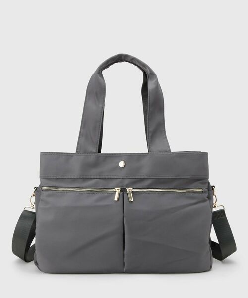 OPAQUE.CLIP / オペーク ドット クリップ トートバッグ | 【撥水加工/2WAY/多ポケット】ツイルビッグサイズトートバッグ | 詳細8