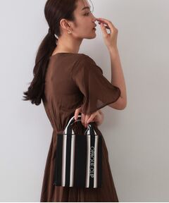 OPAQUE.CLIP / オペーク ドット クリップ ショルダーバッグ | 【2WAY】ラインハンドルスクエアニットミニショルダーバッグ