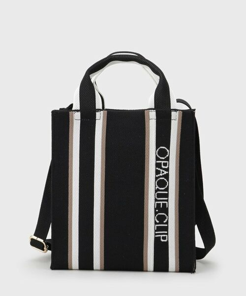 OPAQUE.CLIP / オペーク ドット クリップ ショルダーバッグ | 【2WAY】ラインハンドルスクエアニットミニショルダーバッグ | 詳細8