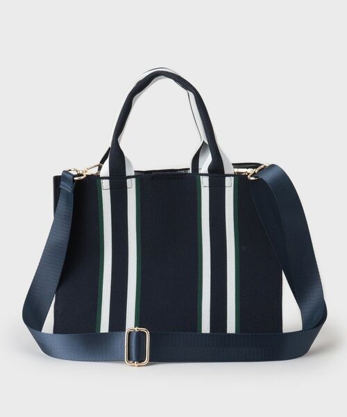 OPAQUE.CLIP / オペーク ドット クリップ トートバッグ | 【2WAY】ラインハンドルスクエアニットミドルトートバッグ | 詳細15