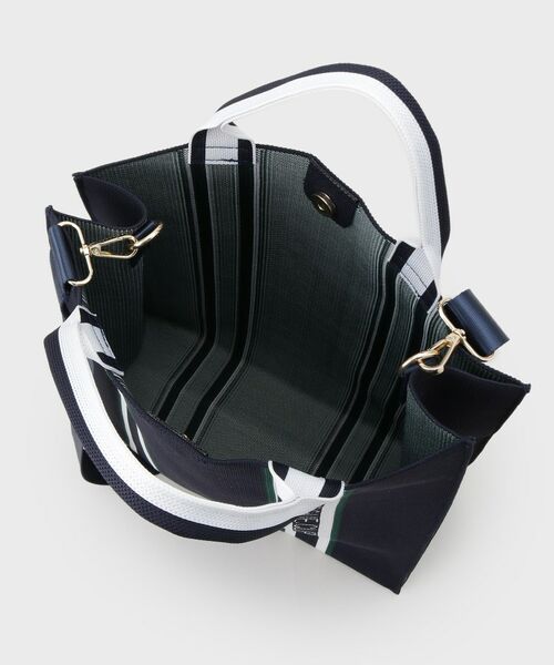 OPAQUE.CLIP / オペーク ドット クリップ トートバッグ | 【2WAY/A4サイズ対応】ラインハンドルスクエアニットトートバッグ | 詳細13