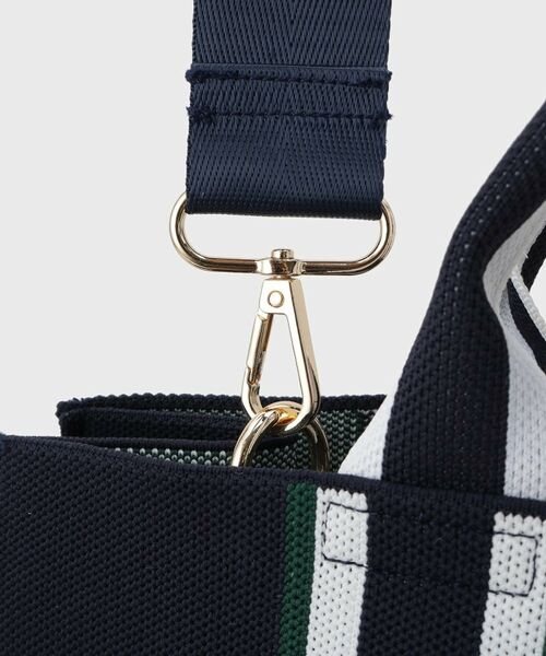 OPAQUE.CLIP / オペーク ドット クリップ トートバッグ | 【2WAY/A4サイズ対応】ラインハンドルスクエアニットトートバッグ | 詳細17