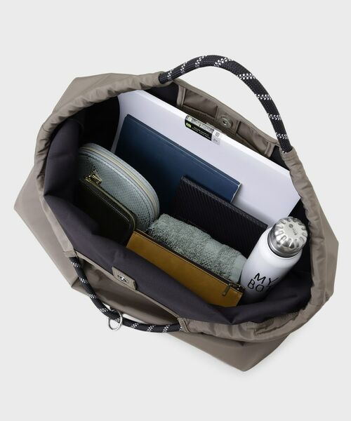 OPAQUE.CLIP / オペーク ドット クリップ トートバッグ | 【軽量/A4サイズ対応】ロープハンドルドロストBIGトートバッグ | 詳細16