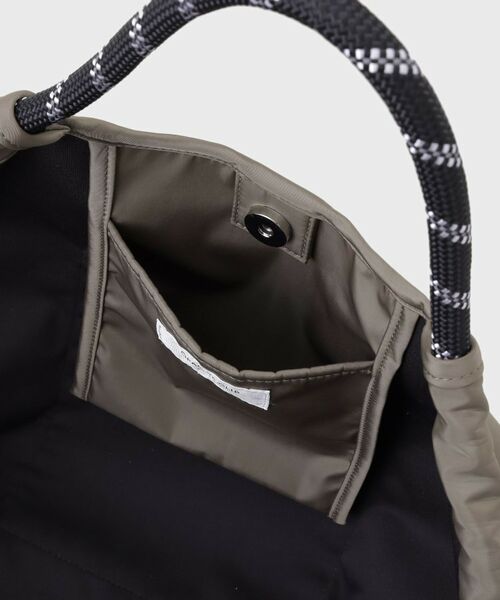 OPAQUE.CLIP / オペーク ドット クリップ トートバッグ | 【軽量/A4サイズ対応】ロープハンドルドロストBIGトートバッグ | 詳細17
