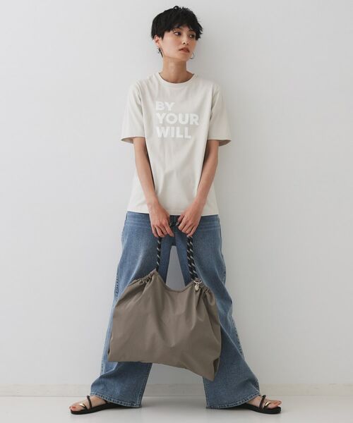 OPAQUE.CLIP / オペーク ドット クリップ トートバッグ | 【軽量/A4サイズ対応】ロープハンドルドロストBIGトートバッグ | 詳細4