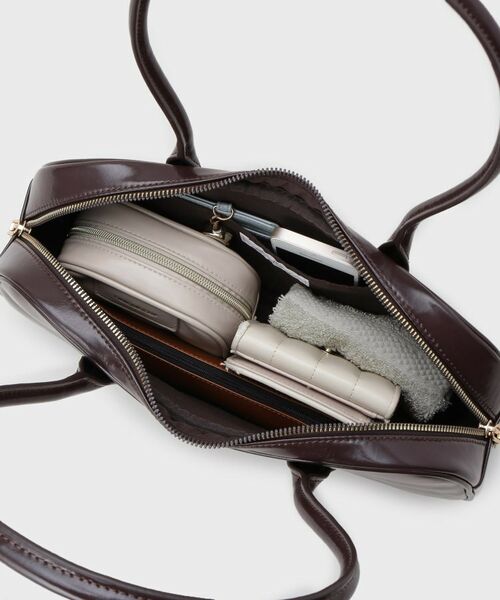 OPAQUE.CLIP / オペーク ドット クリップ ボストンバッグ | 【軽量】オイル調合皮ワイドボストンバッグ | 詳細12