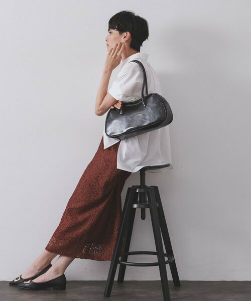 OPAQUE.CLIP / オペーク ドット クリップ ボストンバッグ | 【軽量】オイル調合皮ワイドボストンバッグ | 詳細2