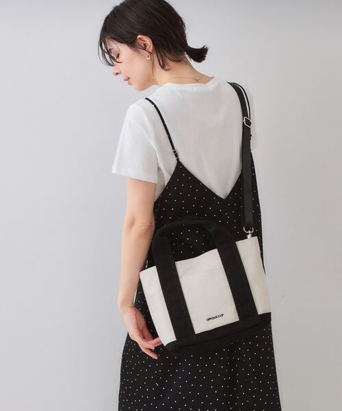 OPAQUE.CLIP / オペーク ドット クリップ トートバッグ | 【2WAY／多ポケット】3層セパレートミドルトートバッグ | 詳細7