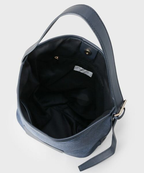 OPAQUE.CLIP / オペーク ドット クリップ ショルダーバッグ | キャンバス調合皮ワンハンドルショルダーバッグ | 詳細11