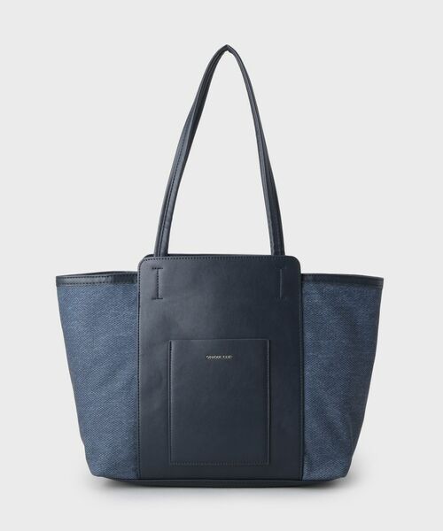 OPAQUE.CLIP / オペーク ドット クリップ トートバッグ | 【A4サイズ対応/多ポケット】キャンバス調合皮トートバッグ | 詳細5