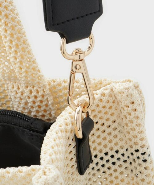 OPAQUE.CLIP / オペーク ドット クリップ トートバッグ | 【2WAY】メッシュスクエアミドルトートバッグ | 詳細14