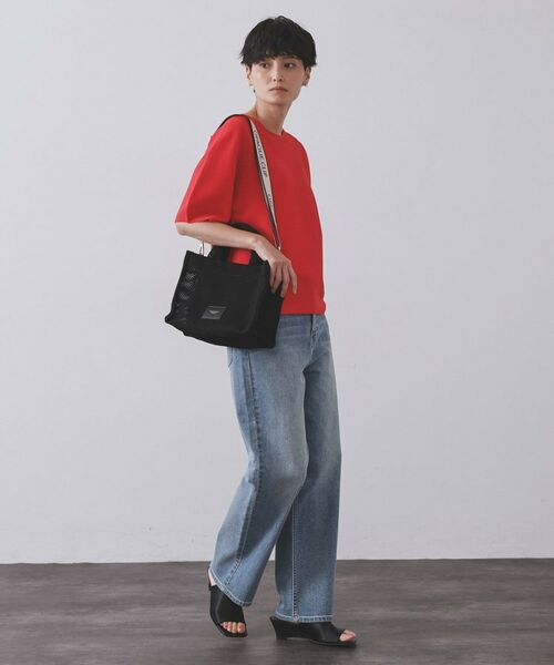 OPAQUE.CLIP / オペーク ドット クリップ トートバッグ | 【2WAY】メッシュスクエアミドルトートバッグ | 詳細4