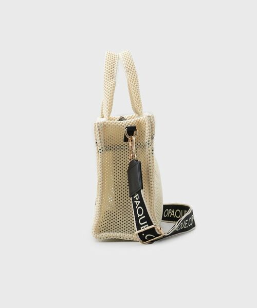 OPAQUE.CLIP / オペーク ドット クリップ トートバッグ | 【2WAY】メッシュスクエアミドルトートバッグ | 詳細7