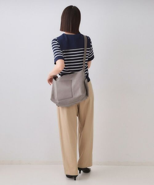 OPAQUE.CLIP / オペーク ドット クリップ ショルダーバッグ | 【2WAY/A4サイズ対応】ポーチ付きフェイクスエードショルダーバッグ | 詳細4